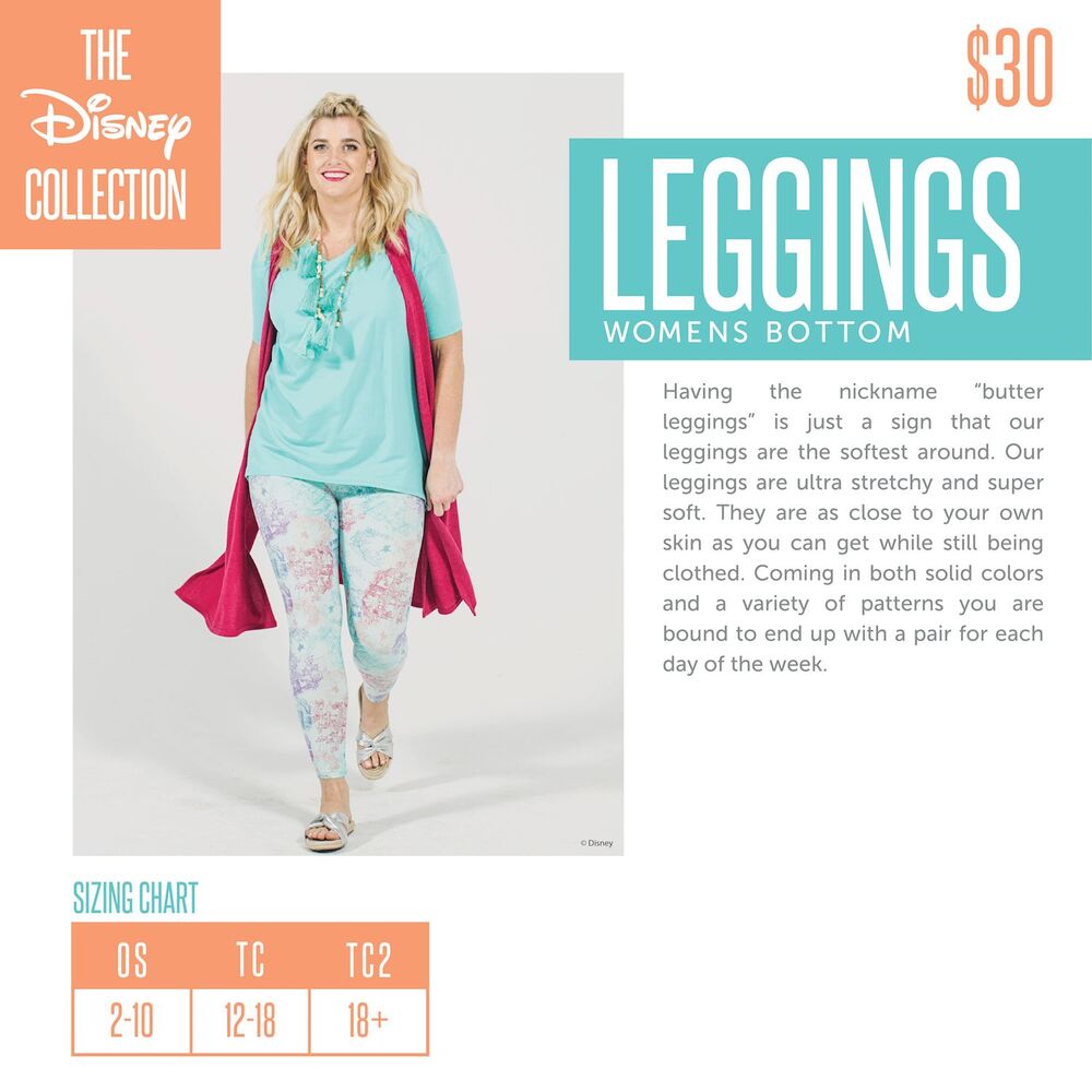 LulaRoe Disney TC Leggings NWOT - Minnie Mouse - Picture 3 of 4